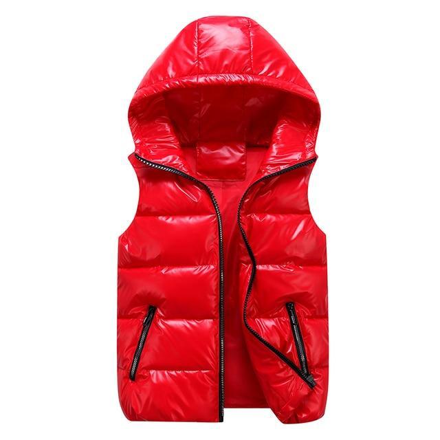 Morgan ♡ Gilet matelassé élégant unisexe avec capuche