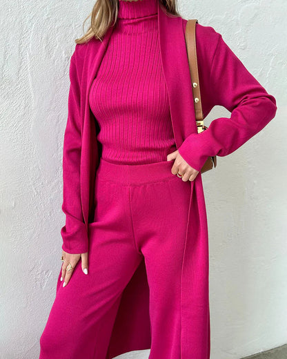 Ella ♡  Ensemble trois pièces élégant et confortable