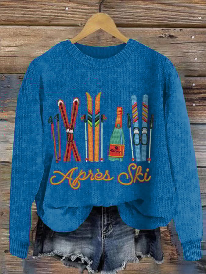 29. Pull décontracté après-ski pour femme