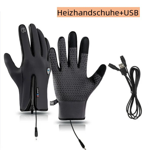 Hipberlin Gants électriques rechargeables à écran tactile