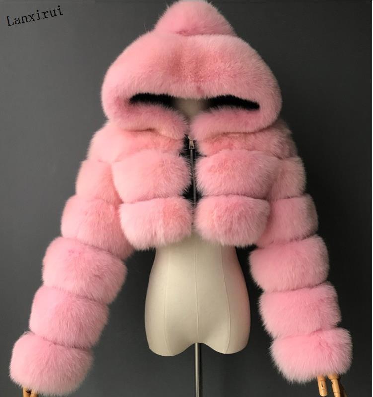 Manteau Lydra Chic en Fourrure - Élégance et Confort Réunis