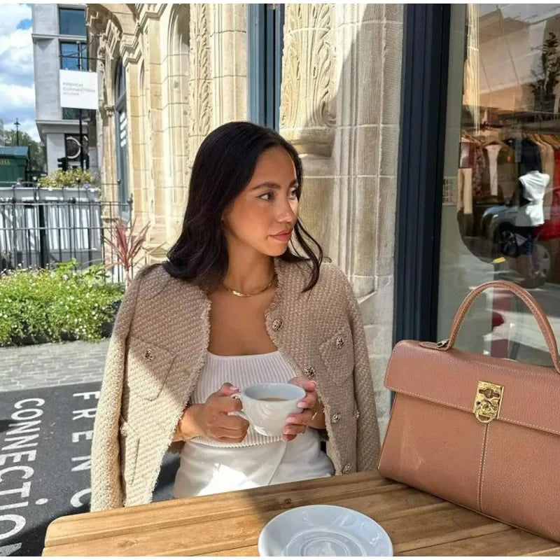 Cordelia ♡ Veste en tweed chic