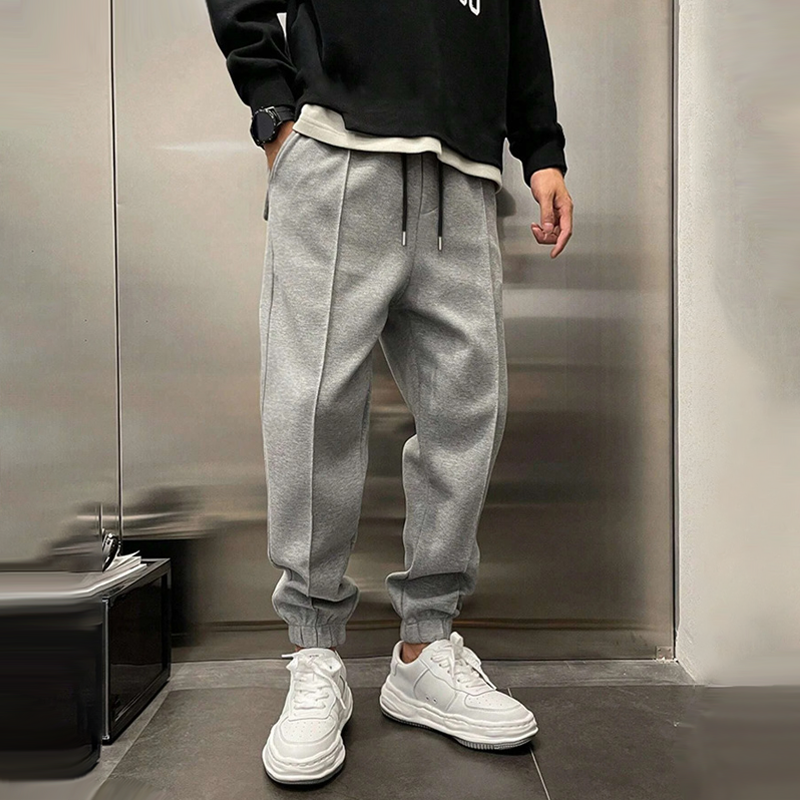François - Pantalons Amples en lin