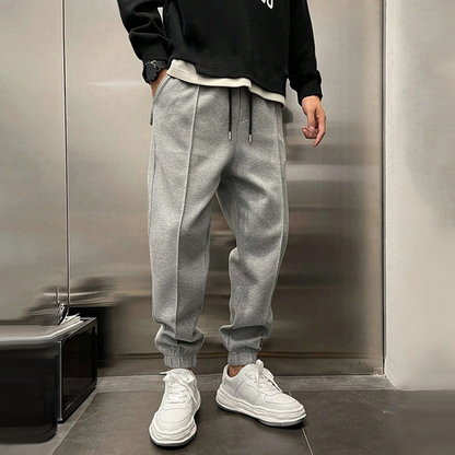 François - Pantalons Amples en lin