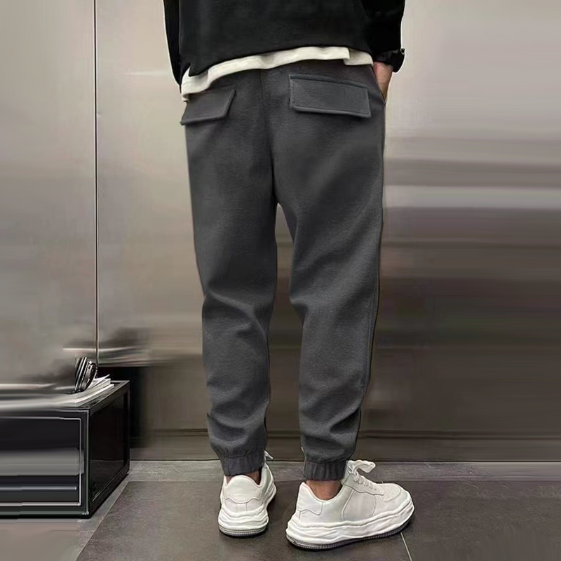 François - Pantalons Amples en lin
