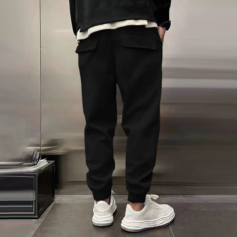 François - Pantalons Amples en lin