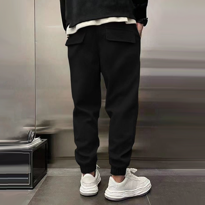 François - Pantalons Amples en lin