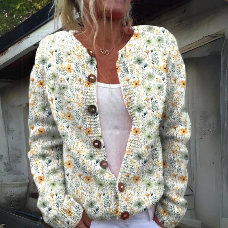 Mina | Cardigan Floral