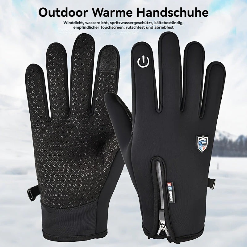Hipberlin Gants électriques rechargeables à écran tactile