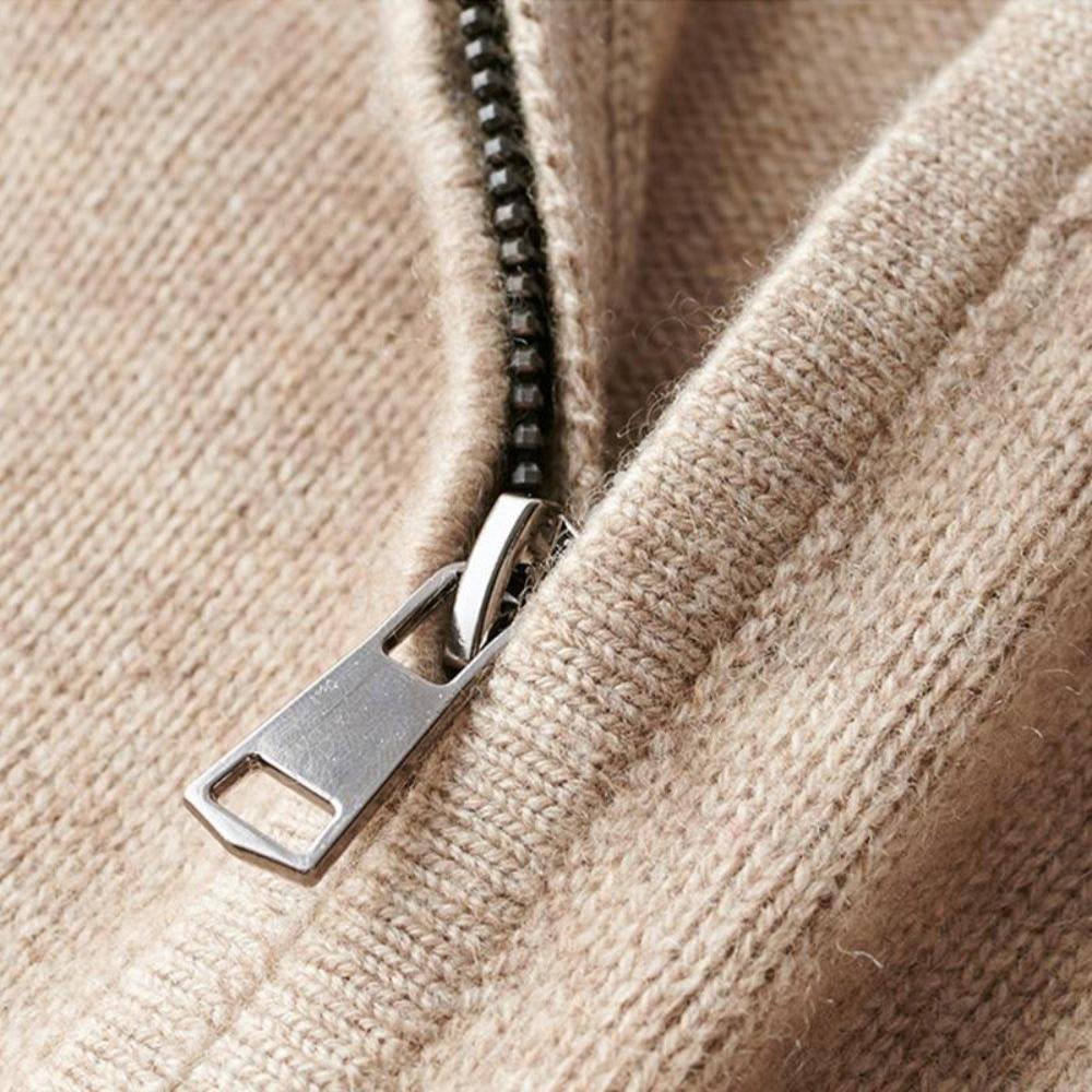 Manu | Pull zippé pour hommes