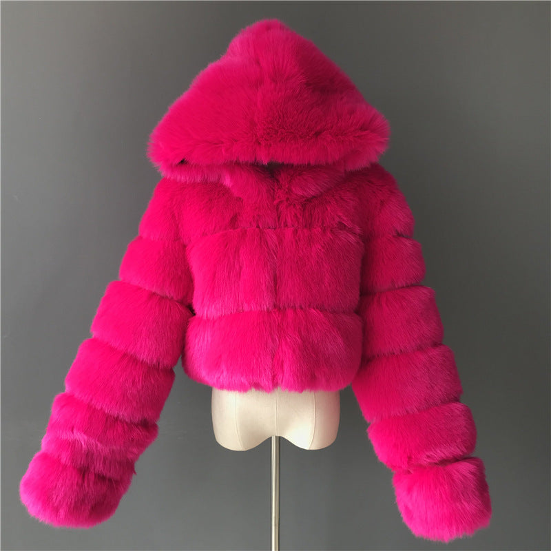 Manteau Lydra Chic en Fourrure - Élégance et Confort Réunis