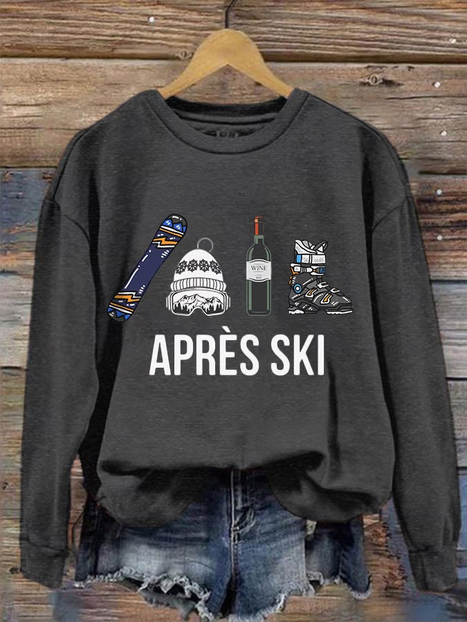 14. Sweat-shirt après-ski club pour femme
