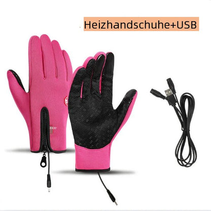 Hipberlin Gants électriques rechargeables à écran tactile