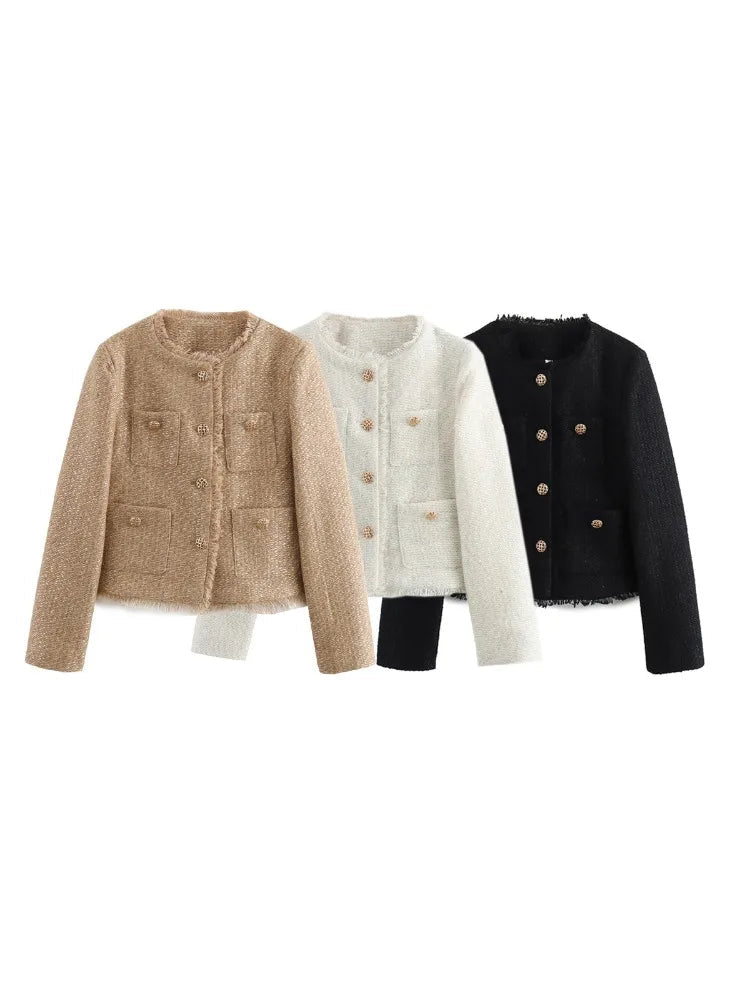 Cordelia ♡ Veste en tweed chic