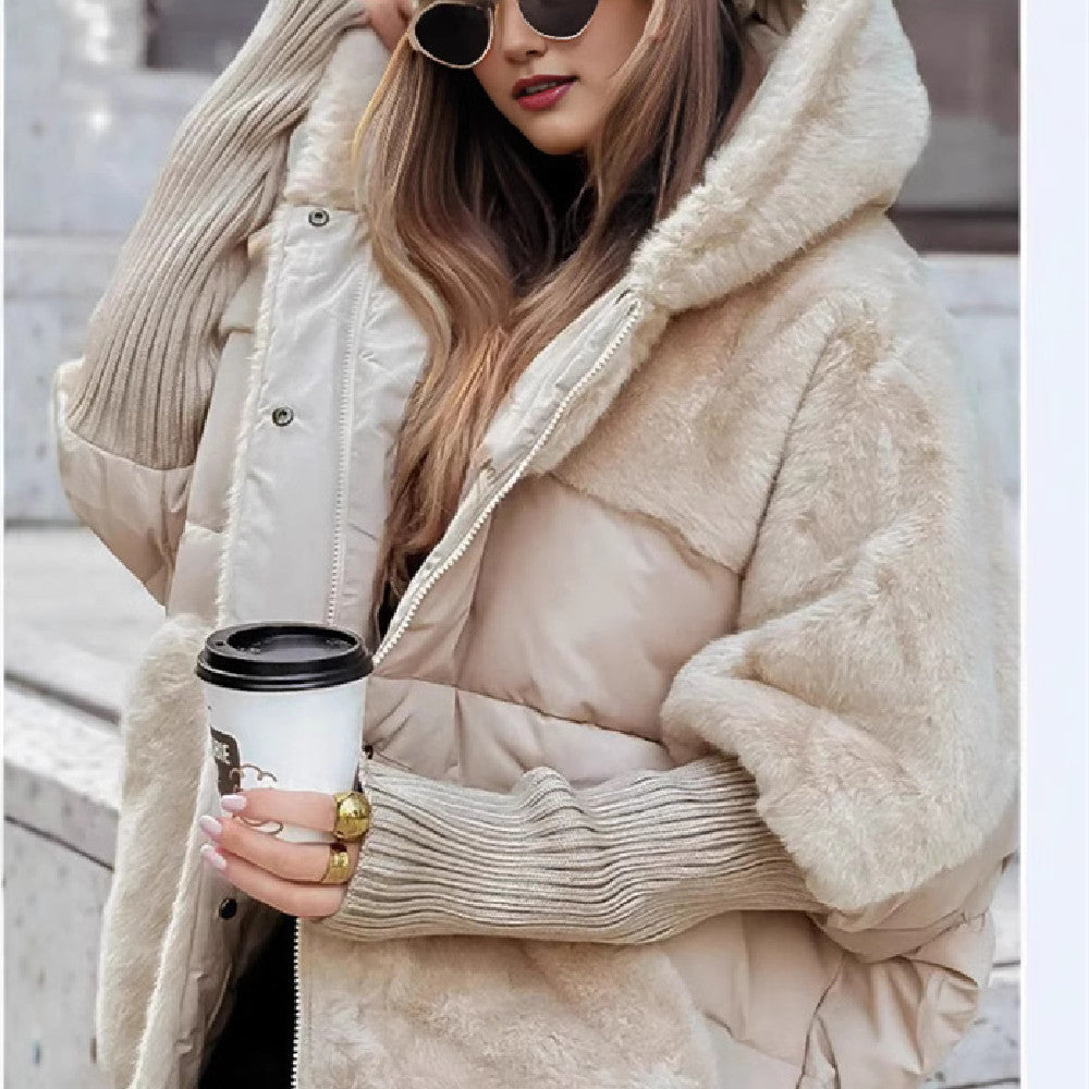 Miah ♡ Veste doudoune fourrure