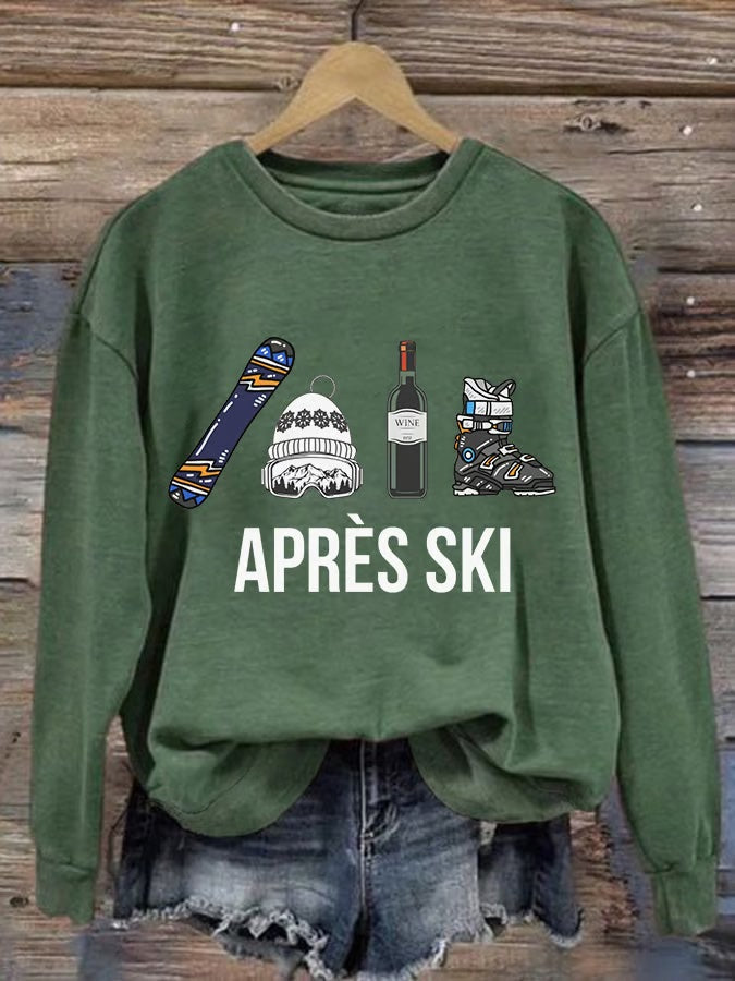 14. Sweat-shirt après-ski club pour femme