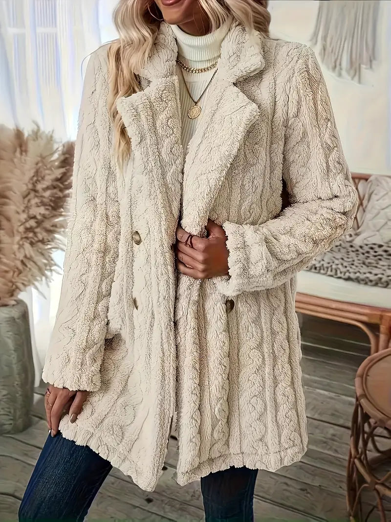 Estelle ♡ Manteau d'automne décontracté mi-long