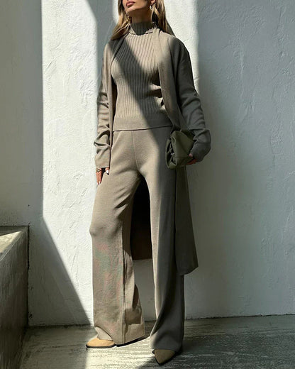 Ella ♡  Ensemble trois pièces élégant et confortable