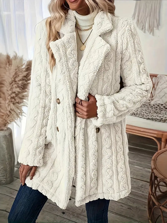 Estelle ♡ Manteau d'automne décontracté mi-long