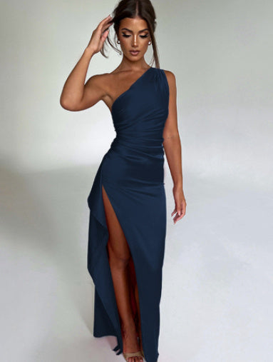 Lara  ♡ Robe à une épaule chic