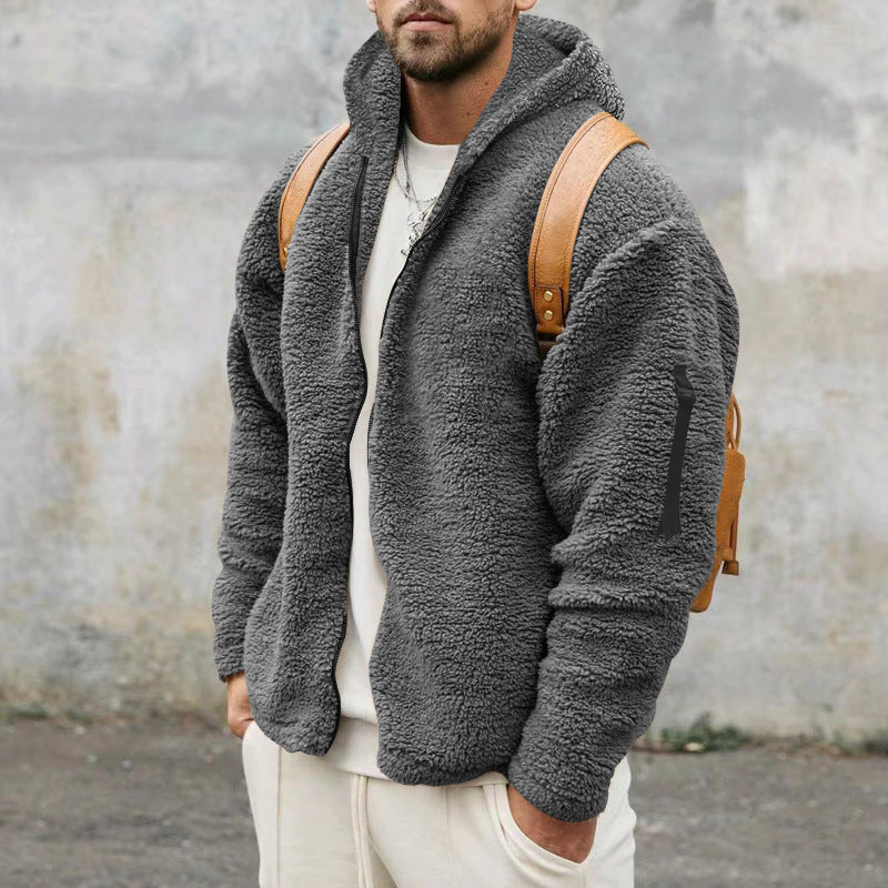René - Veste en Fleece de Laine pour homme