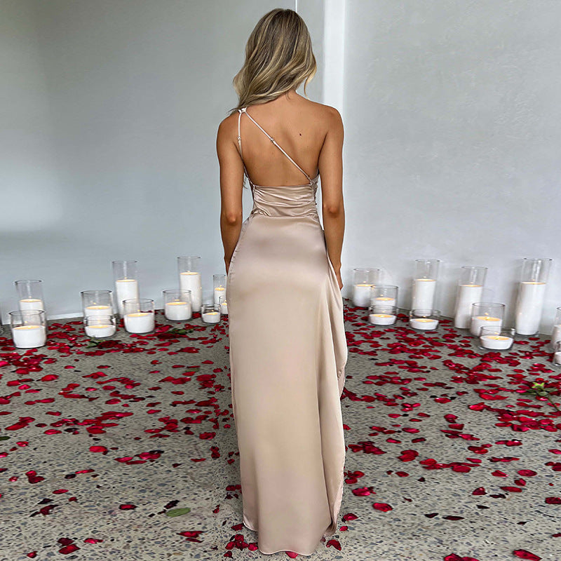 Lara  ♡ Robe à une épaule chic