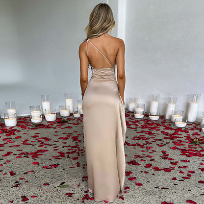 Lara  ♡ Robe à une épaule chic