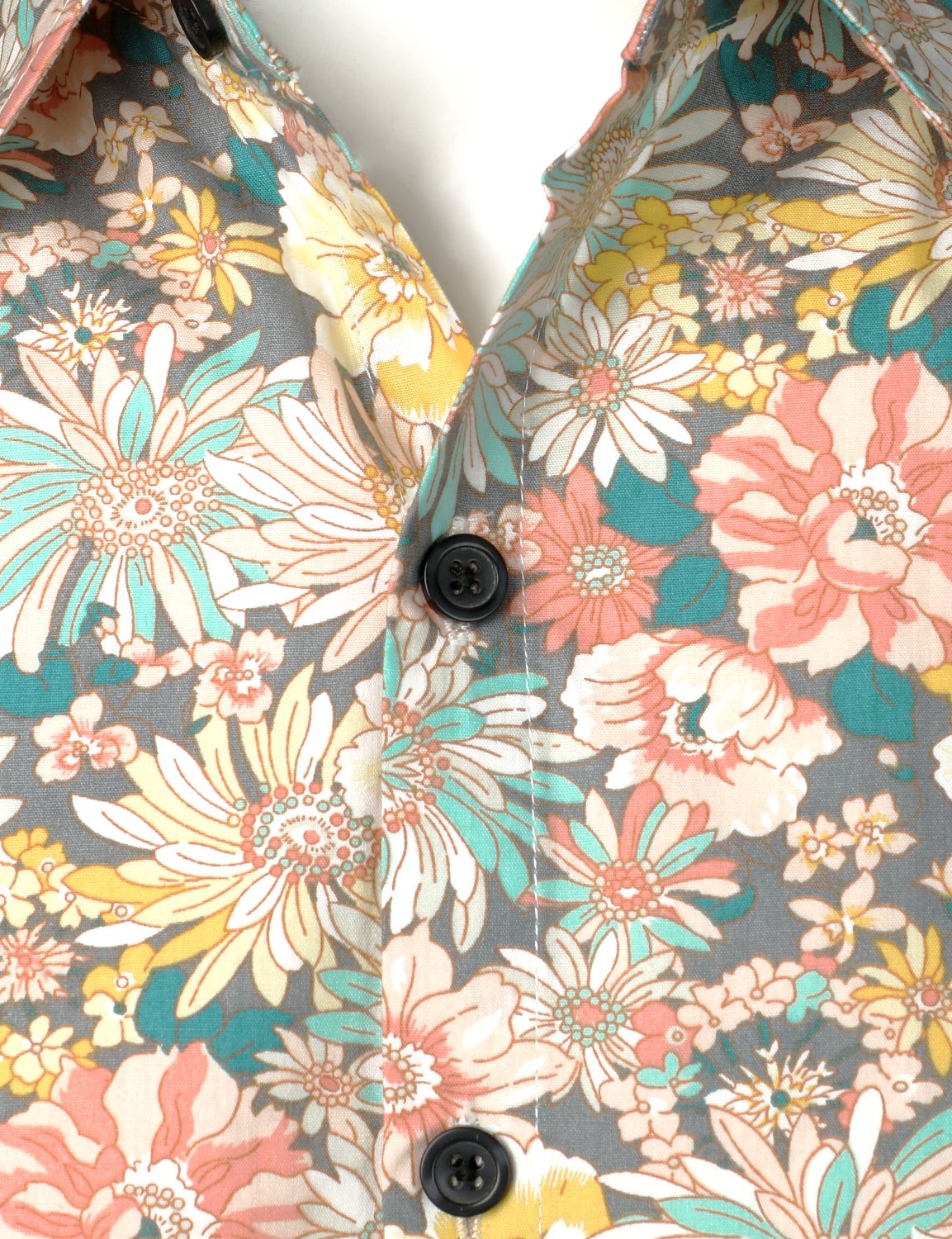 Antonin | Chemise à manches longues imprimé floraux