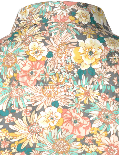 Antonin | Chemise à manches longues imprimé floraux