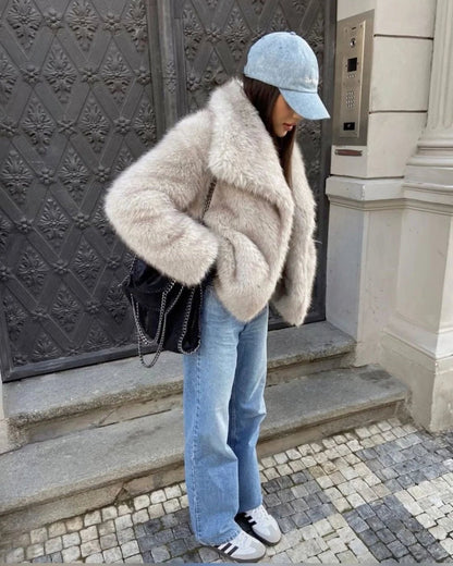 Livia ♡  Veste en peluche