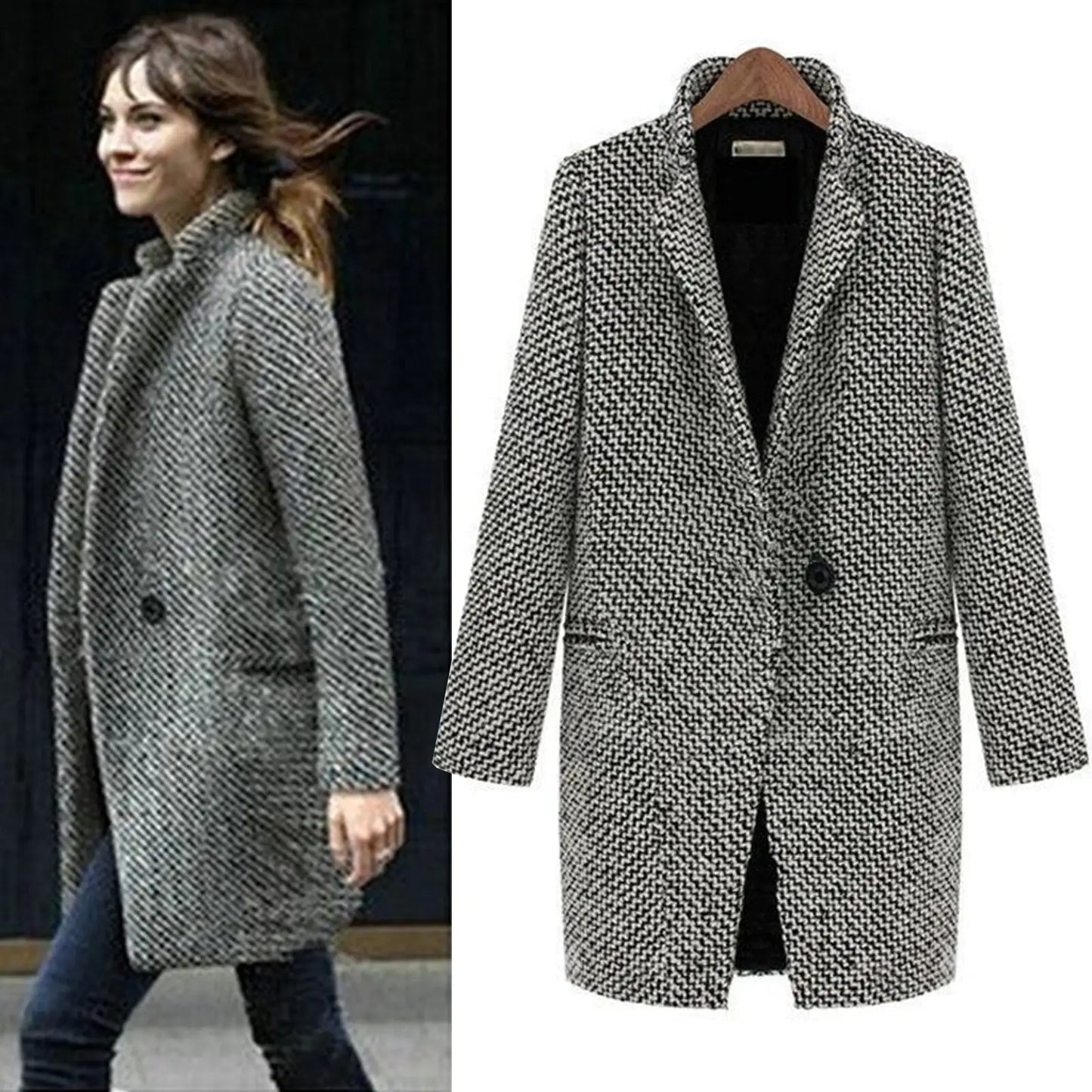 Laurence ♡ Manteau long en laine
