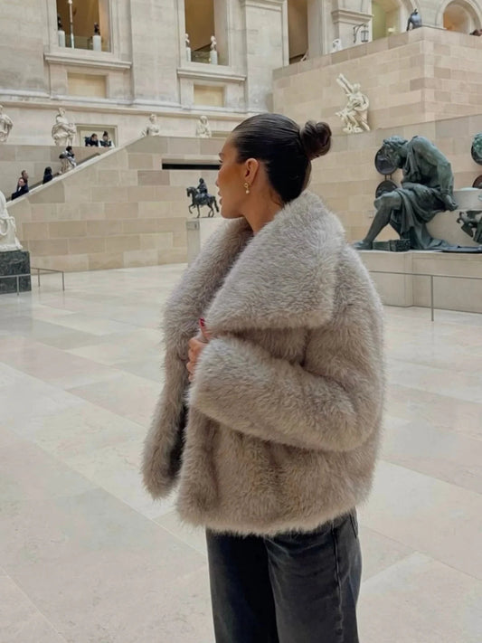 Livia ♡  Veste en peluche