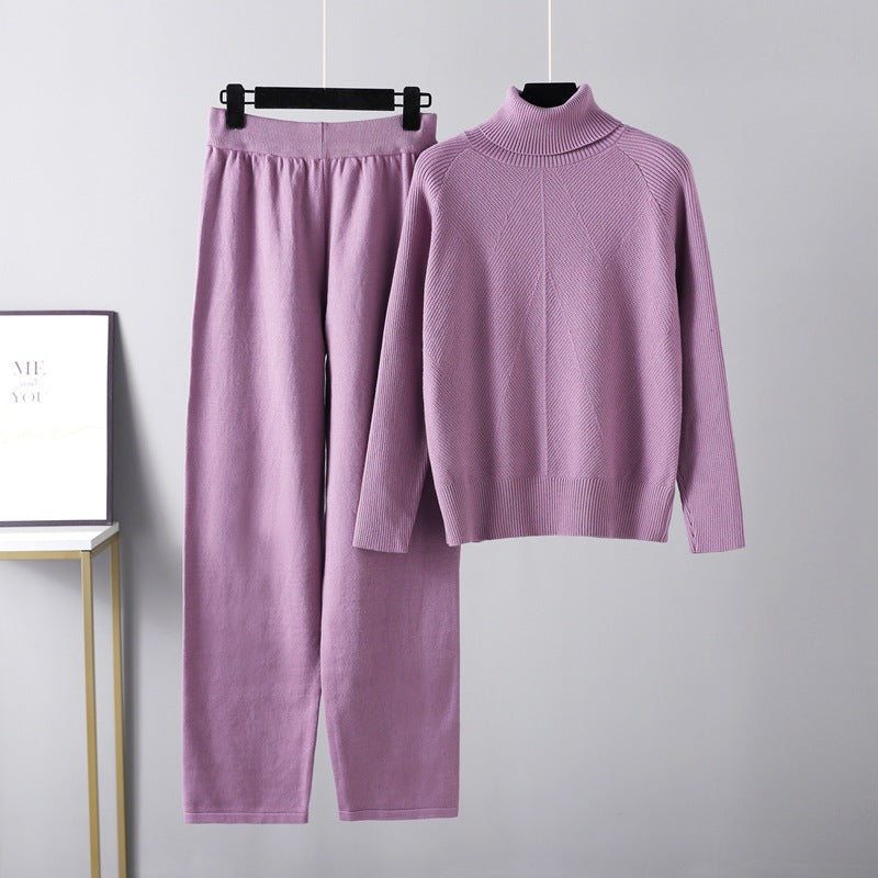 Coutureliege™  | Ensemble deux pièces Lounge en tricot torsadé
