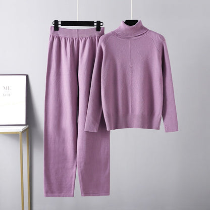 Coutureliege™  | Ensemble deux pièces Lounge en tricot torsadé