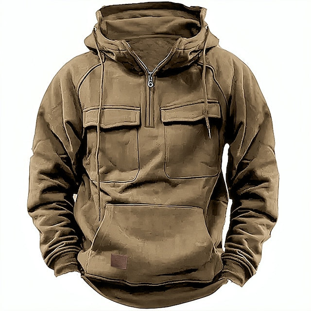 Liam | Elégant sweat à capuche zippé
