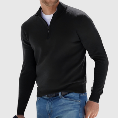 Manu | Pull zippé pour hommes