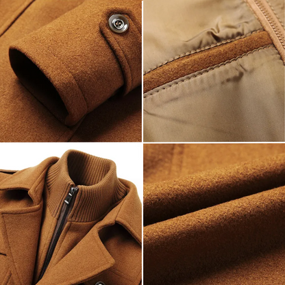 Nicolas - Manteau en laine vierge de luxe