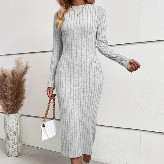 Stefanie ♡ Robe longue en tricot