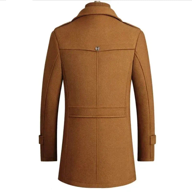 Nicolas - Manteau en laine vierge de luxe