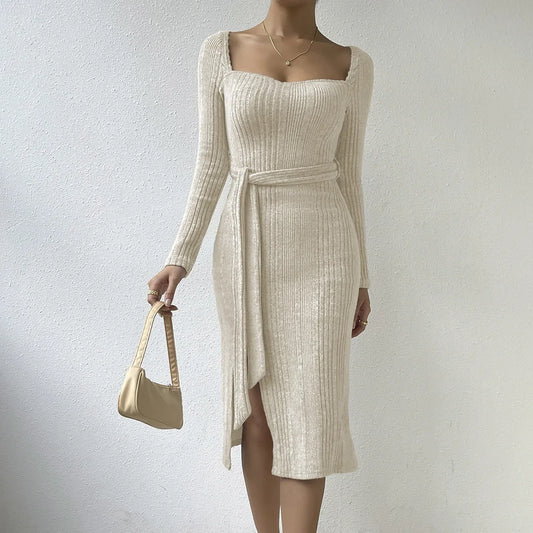 Melissa ♡ Robe d'automne fendue