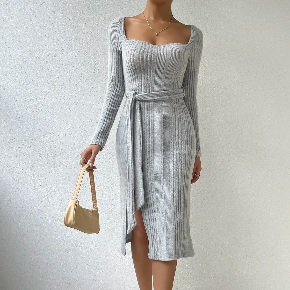 Melissa ♡ Robe d'automne fendue