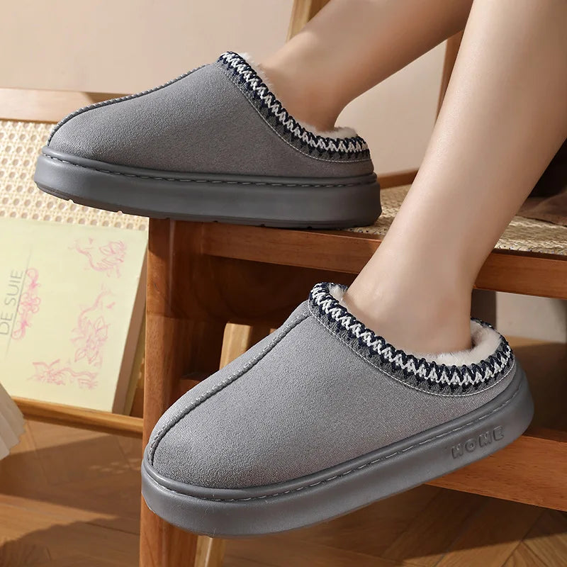 Élancé | Chaussons à doublure chaude
