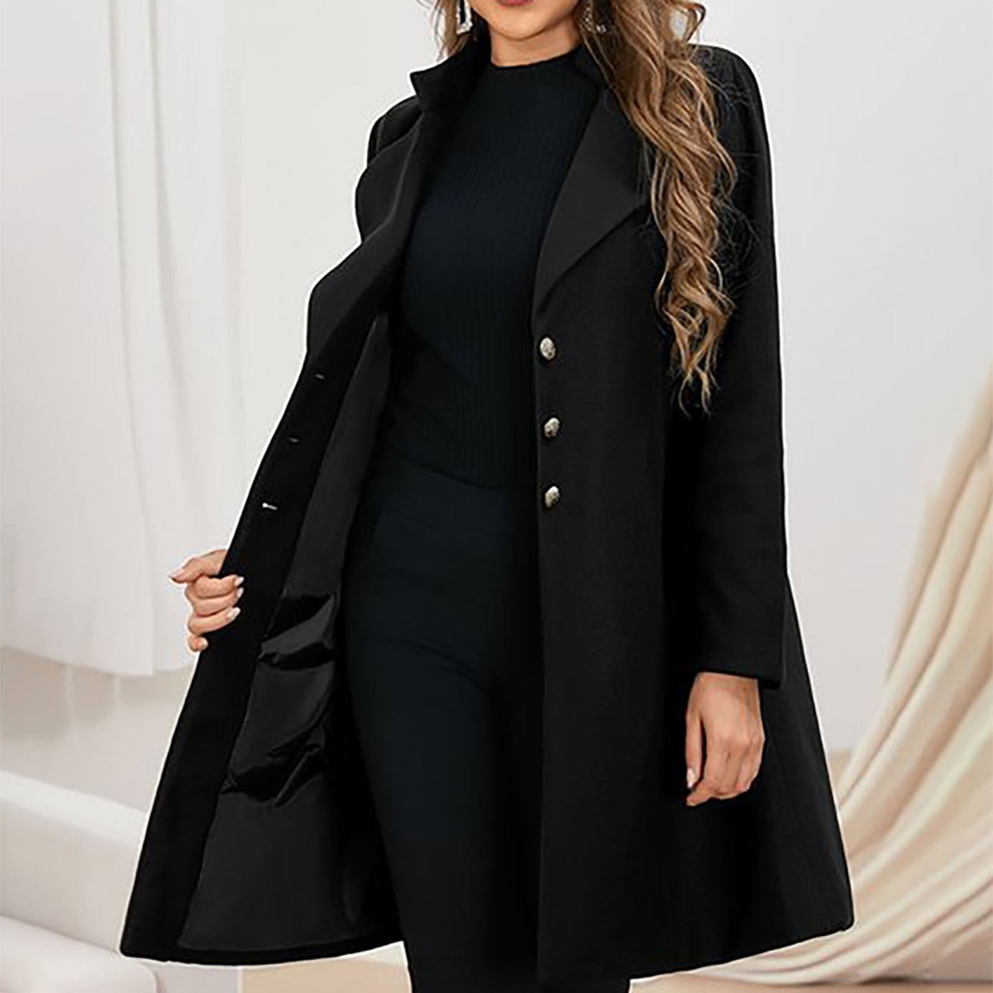 Zoé ♡ Manteau léger et chaud classique