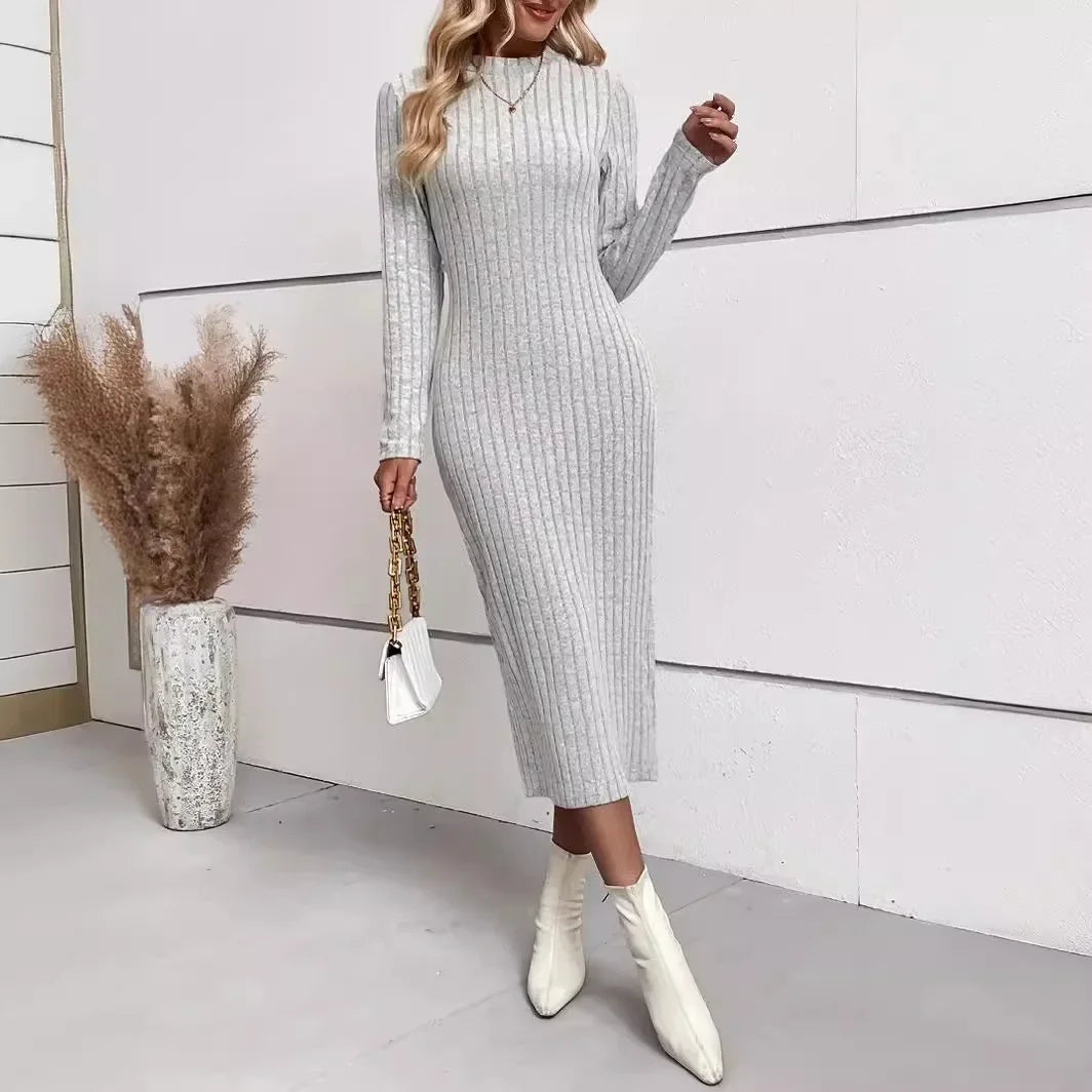 Stefanie ♡ Robe longue en tricot