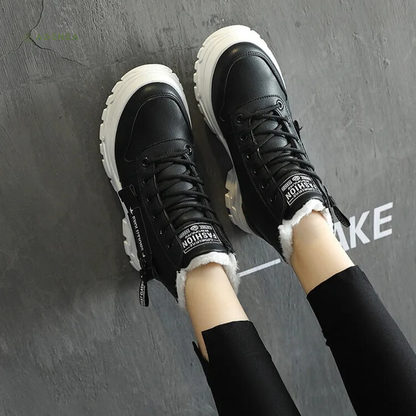 Bottines hiver fourrées