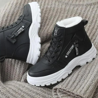 Bottines hiver fourrées