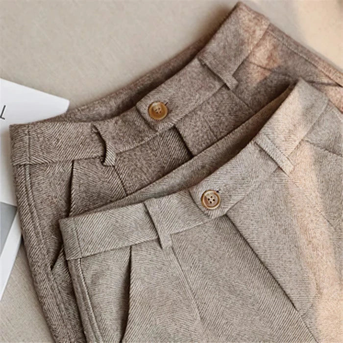 François - Pantalons élégant en coton premium