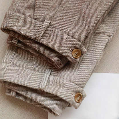 François - Pantalons élégant en coton premium