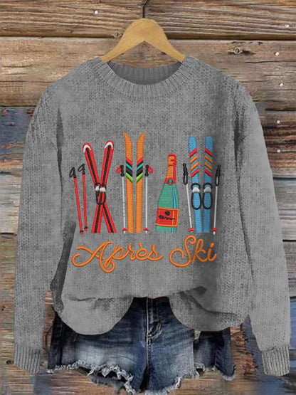 29. Pull décontracté après-ski pour femme