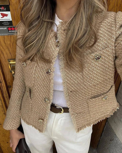 Cordelia ♡ Veste en tweed chic
